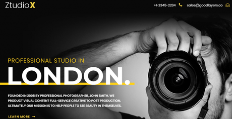 Best 59 Photography WordPress Themes Of 2020 zstudio x