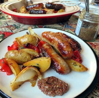 Roasted Sausage & Potato Supper