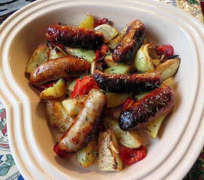 Roasted Sausage & Potato Supper