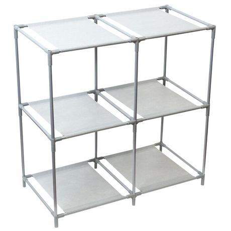 a perfect storage broomfield co h x w multi purpose free standing 4 cubed organizing shelf