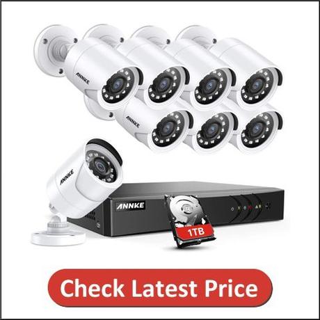 ANNKE 1080P Lite Wired Security Surveillance System
