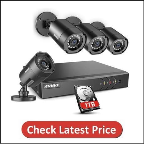 ANNKE 8CH H.264+Security Camera System