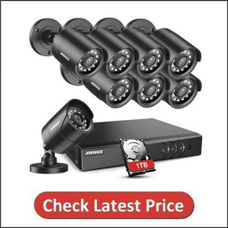 ANNKE 1080P Home Security Camera System
