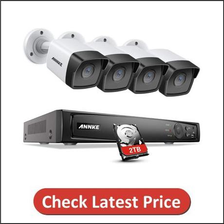 ANNKE 5MP POE Home Security Camera System