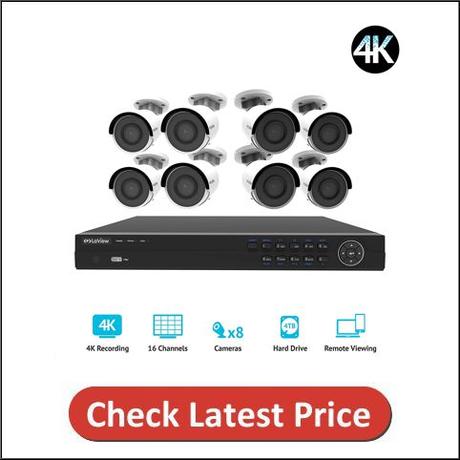 LaView 16 Channel 4K Home Security System