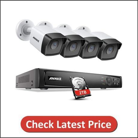 ANNKE 4K Ultra HD PoE Home Security Camera System with NVR