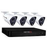Night Owl CCTV Video Home Security Camera System with 4 Wired 4K Ultra HD Indoor/Outdoor Cameras with Night Vision (Expandable up to a Total of 8 Wired Cameras), and 2 TB Hard Drive