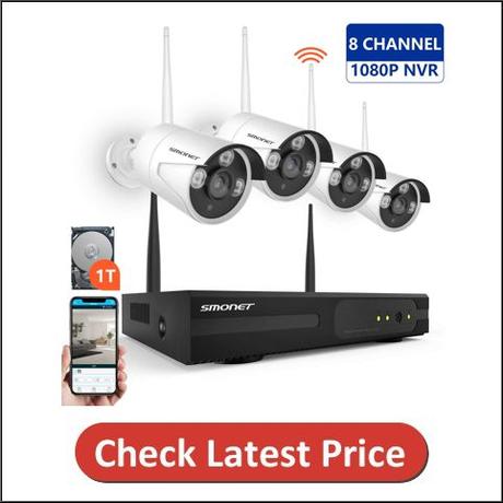 SMONET Outdoor Wireless Security Camera System