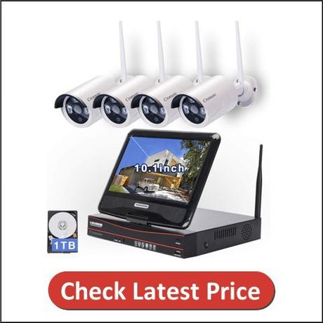 CROMORC Home Outdoor Wireless Security Camera System