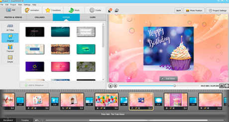 Creating Personalized Birthday Video As Gifts for Loved Ones