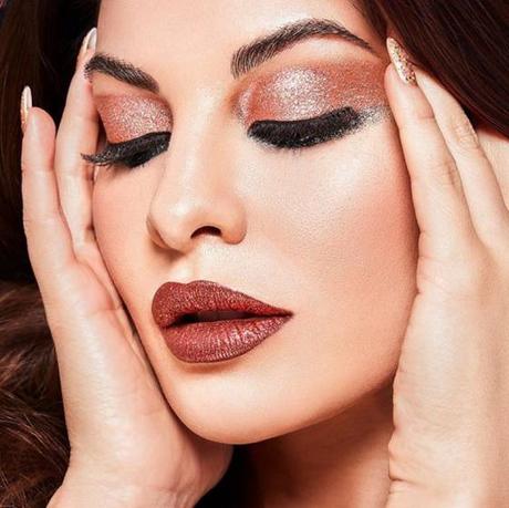 DIY Glitter Makeup featuring Colorbar Cosmetics