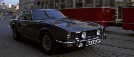 Bond’s Leather Coat and Aston Martin in The Living Daylights Bond’s Leather Coat and Aston Martin in The Living Daylights