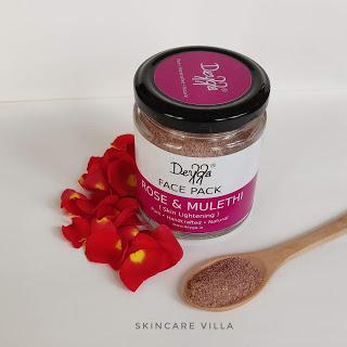 Deyga Organics Rose & Mulethi Face Pack Review Deyga Organics Rose & Mulethi Face Pack Review
