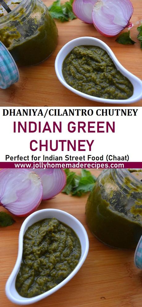 Green Chutney for Chaats