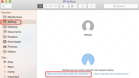 How to Turn On AirDrop On iPhone and Mac