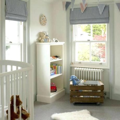 roman blinds bedroom white roller blue stripe shades various colors shade nursery window ribbon banding