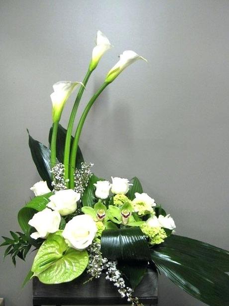 office floral arrangements reception flower arrangement for urn 2