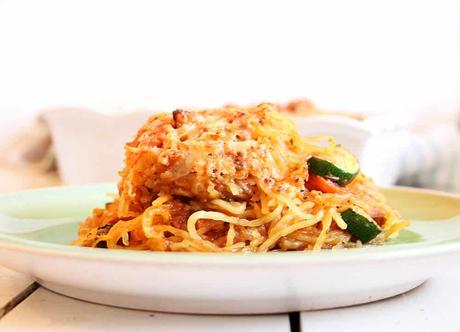 Gluten-Free Spaghetti Squash Casserole