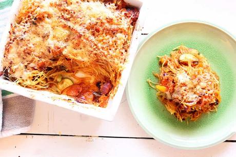 Gluten-Free Spaghetti Squash Casserole