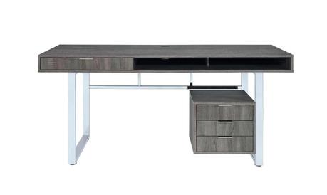 writing desks modern contemporary uk collection weathered gray desk