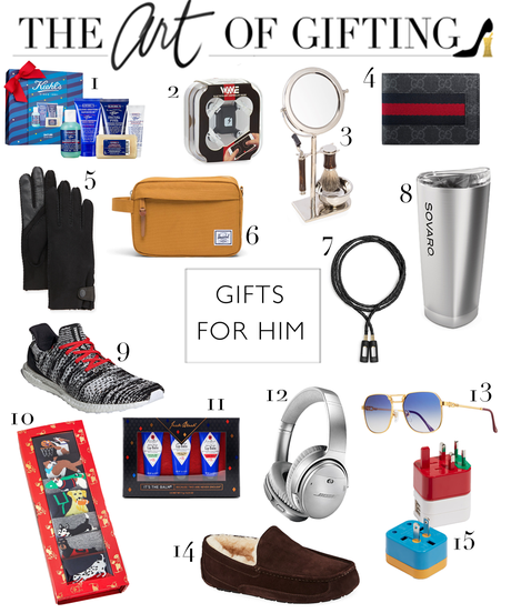 GIFT GUIDE // Gifts for Him
