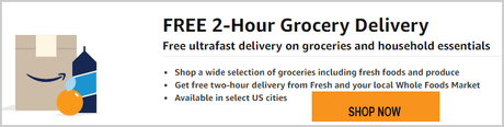Free 2 Hour Grocery Delivery