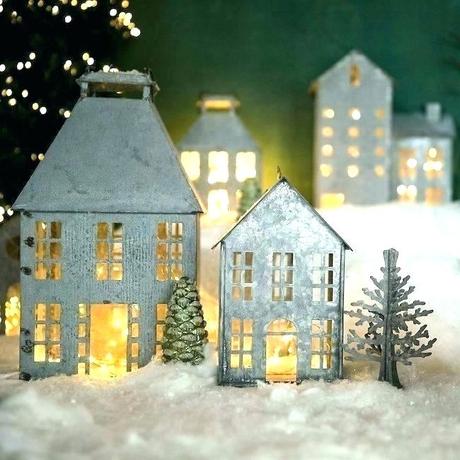 xmas village houses christmas unpainted s for sale lake