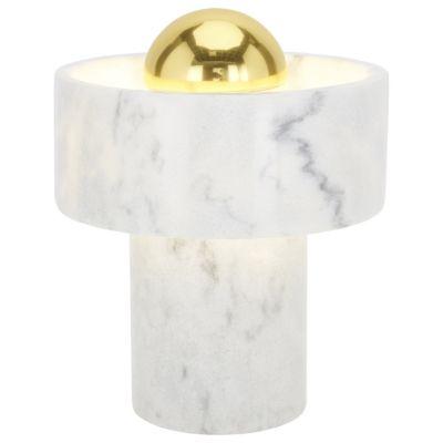 Stone Table Lamp by Tom Dixon - Color: White - Finish: White - (STT01UL)