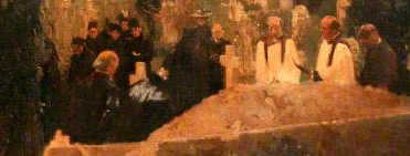 Sunday 15th December - Burial of Lady Jane Swinburne