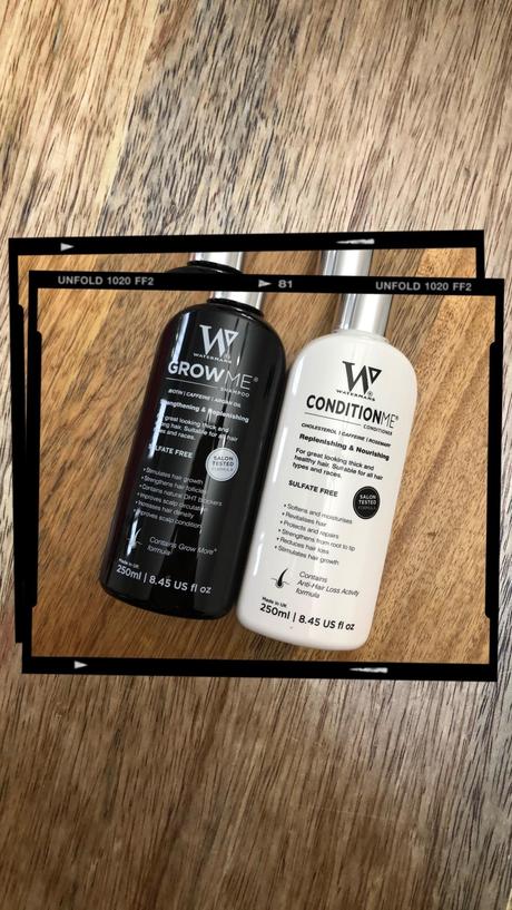 Watermans Grow Me Shampoo and Conditioner Review