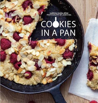 White Chocolate, Raspberry and Almond Pan Cookie