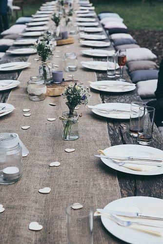 planning a quick wedding wedding reception dinner table