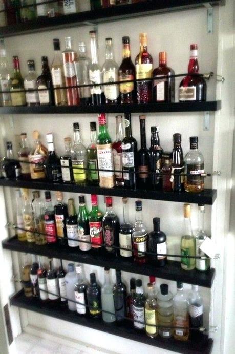 hanging liquor shelves alcohol rack cabinet unique best wine and