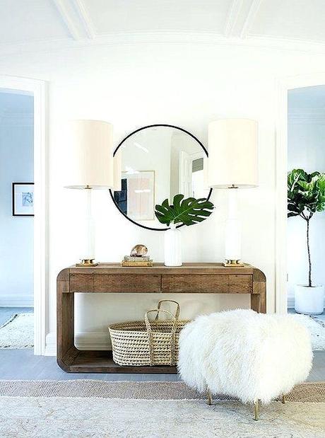 small entry mirror entryway with key hooks 7 ideas for a stylish first impression in