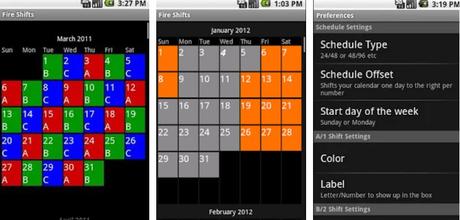 Best Work Shift Calendar Apps Android/ iphone