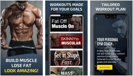 gym workout planner - weightlifting plans