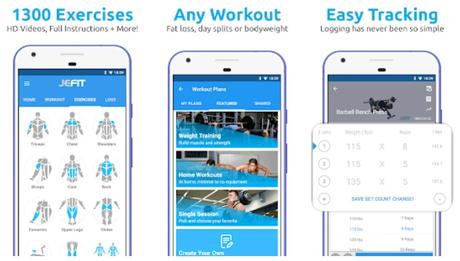 jefit - Workout Tracker, Weight Lifting