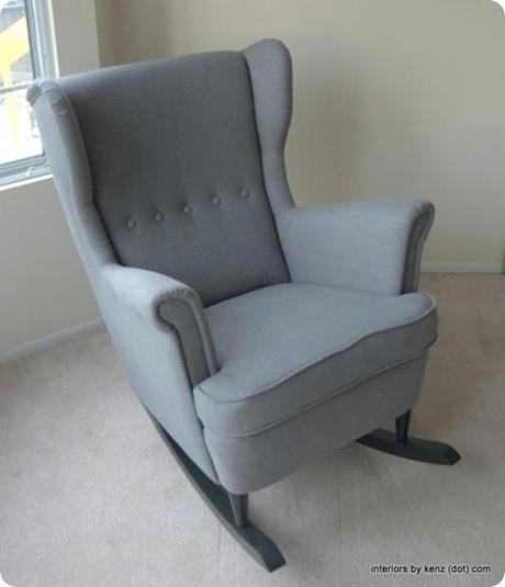 rocking wingback chair glider cushions convert a to