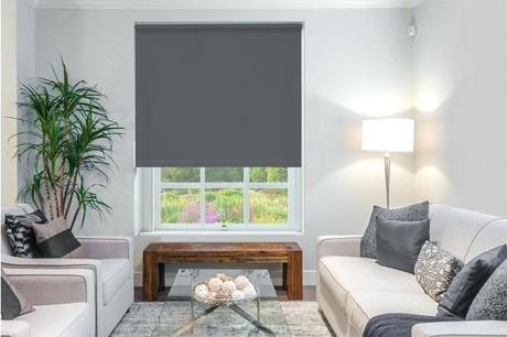 grey roller blinds ikea slate