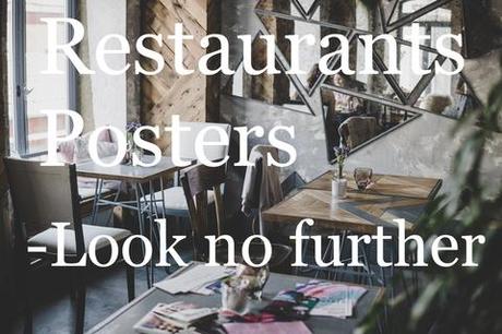 restaurants posters