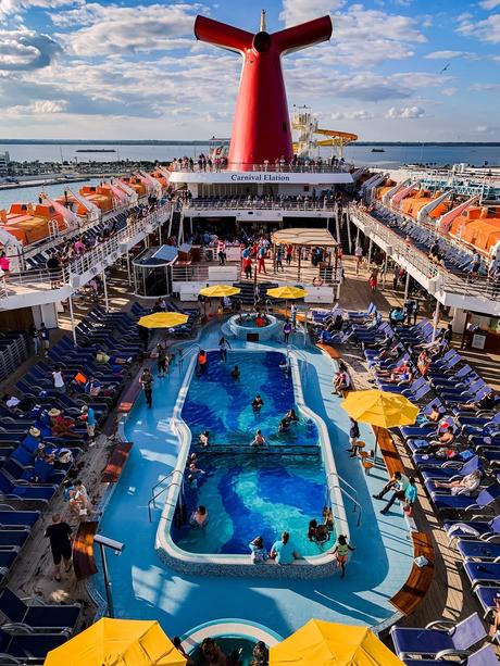 Carnival cruise lines, elation carnival, balcony view, what to expect when cruising to Bahamas, 