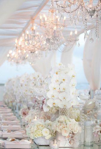 wedding reception space elegant white decor karentran