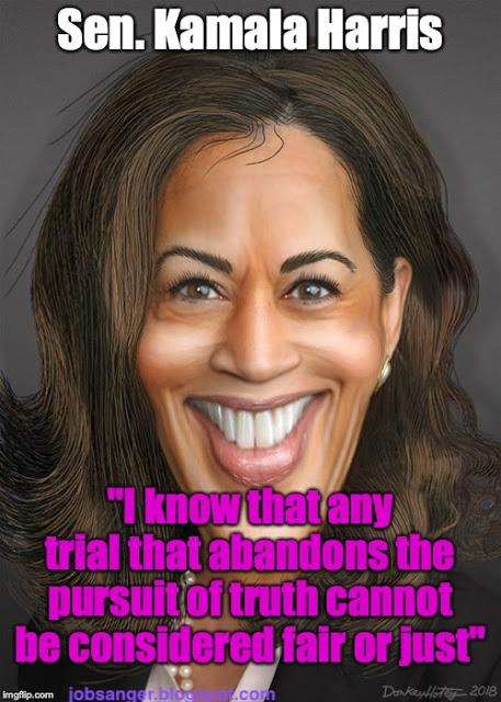 Senator Harris Asks For A Fair Trial In The U.S. Senate