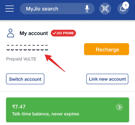 How to Know My Jio Number? (5 Ways) How-to-Know-My-Jio-Number-Using-Jio-App