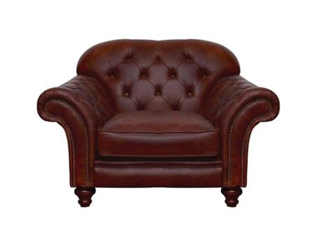 brown chesterfield chair leather dining chairs duke