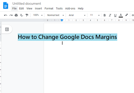 An Easy Guide To Change Your Google Doc Margins