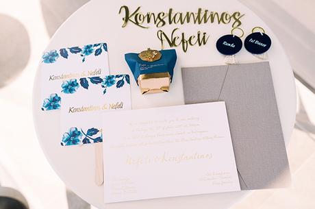 Gorgeous elegant wedding with romantic details | Nefeli & Konstantinos