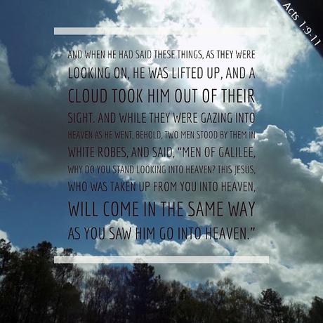 Thirty Days of Jesus Repeat: The Ascension