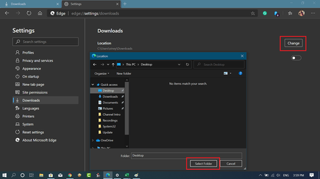 How to Change Default Download Folder in Microsoft Edge Chromium How to Change Default Download Folder in Microsoft Edge Chromium