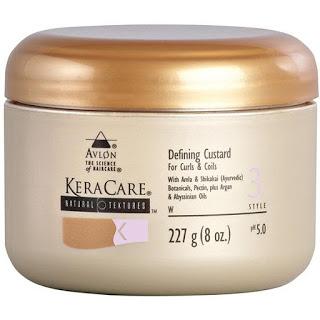 KeraCare Natural Textures Products Review - Tutorial KeraCare Defining Custard